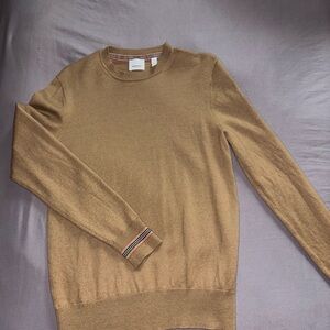 Burberry Men's Tan Crewneck Sweater